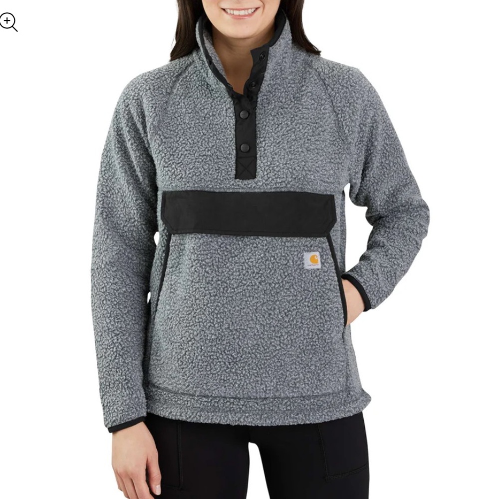 NWT Carhartt WOMEN'S FLEECE PULLOVER - RELAXED FIT -